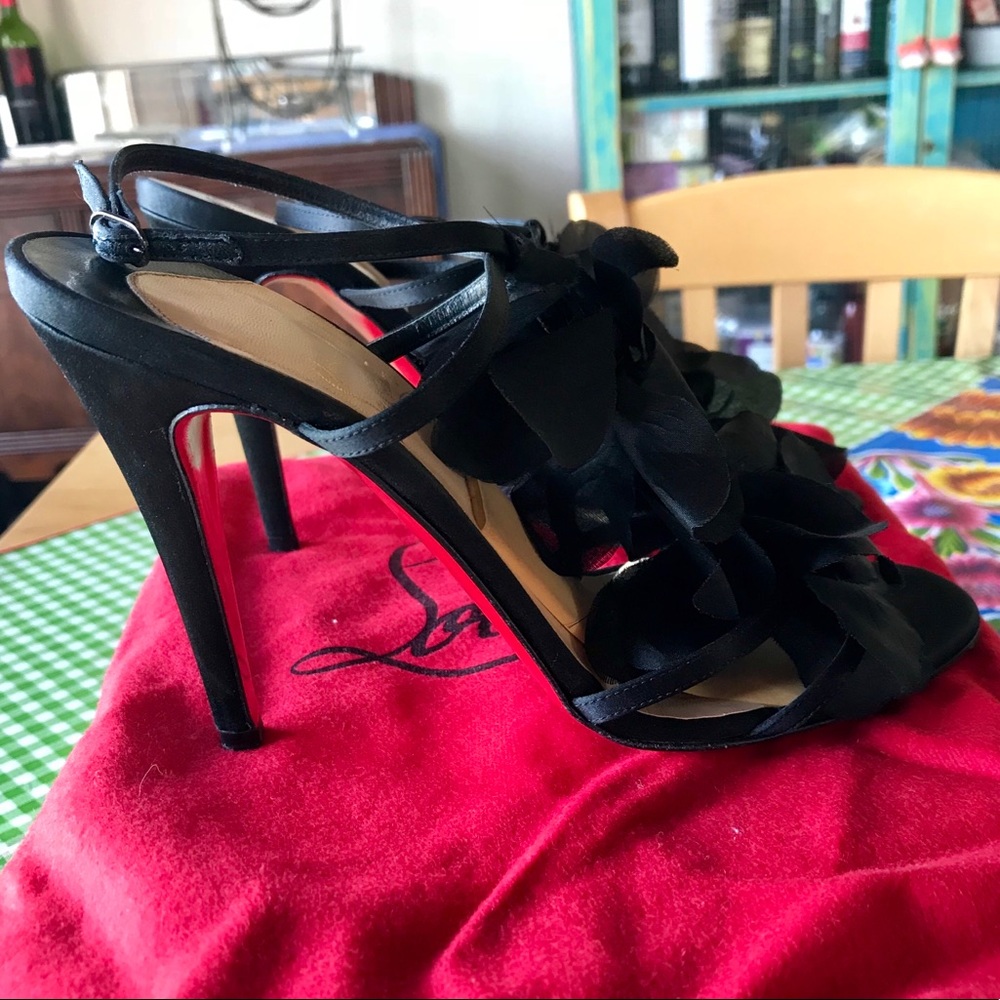 Christian Louboutin Black Heels - Picture 2 of 7